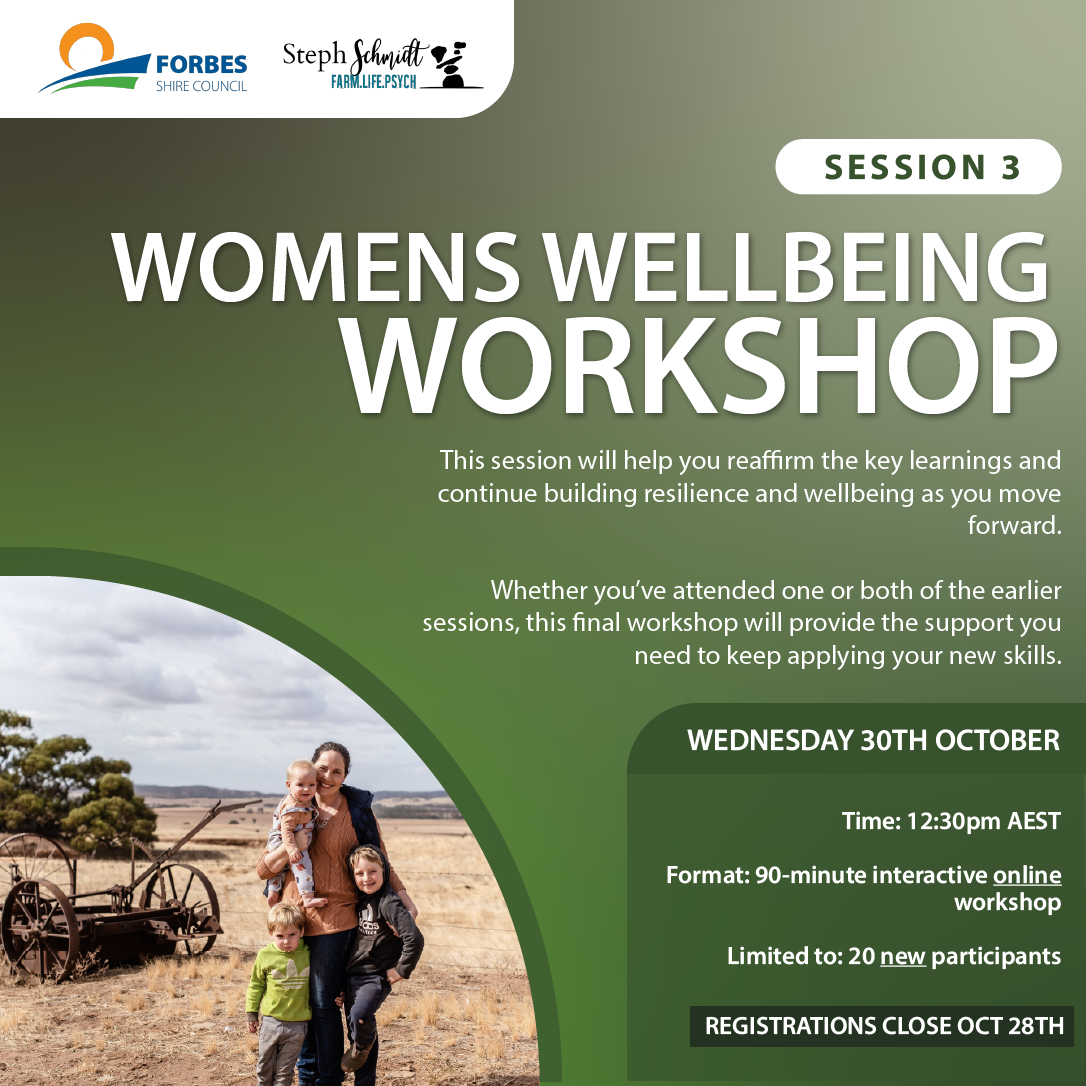 Session 3 - Online Womens Workshop